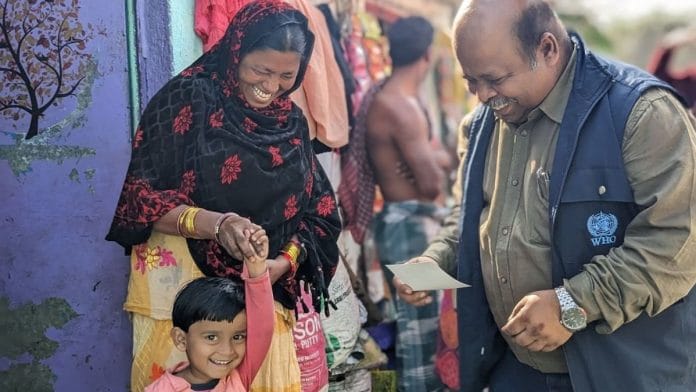 India has set a target of eliminating measles and rubella | World Health Organization