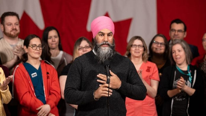 File photo of Jagmeet Singh | Photo: X, @theJagmeetSingh