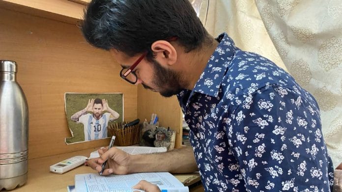 Kabir Paharia at his home in Shalimar Bagh | Photo: Khadija Khan/ThePrint