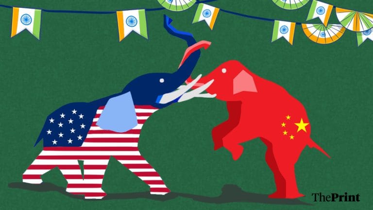 US and China are 2 clashing elephants. India can’t be the grass under their feet