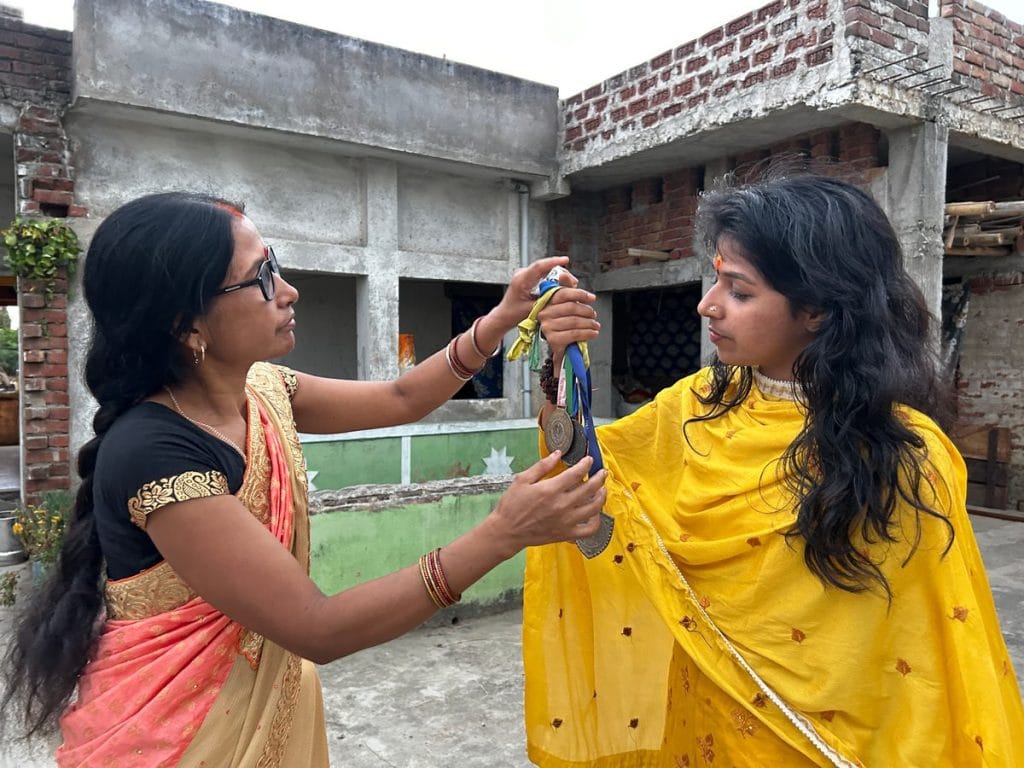 Khushbu Pandey medals