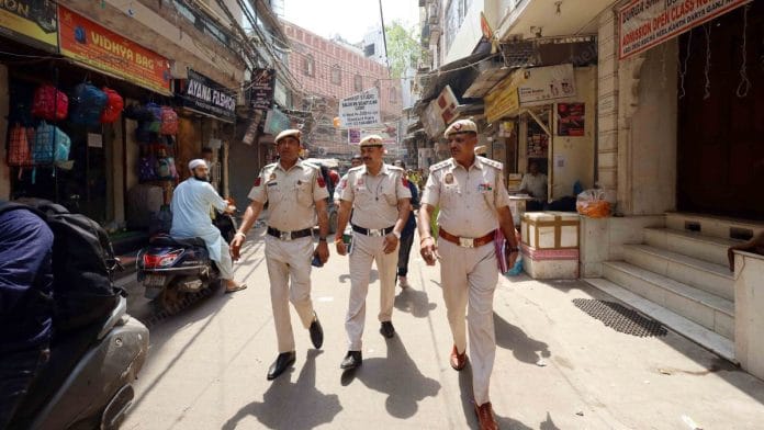 Patrolling the streets of Delhi. | Manisha Mondal | ThePrint