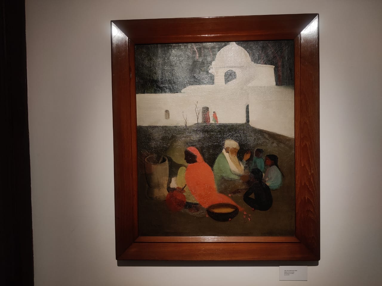 The Ancient Story Teller by Amrita Shergil | Photo: Sakshi Mehra, ThePrint