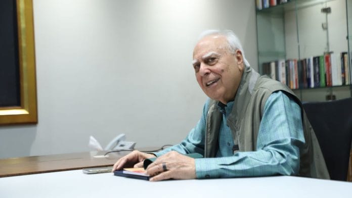 Rajya Sabha MP Kapil Sibal in conversation with ThePrint