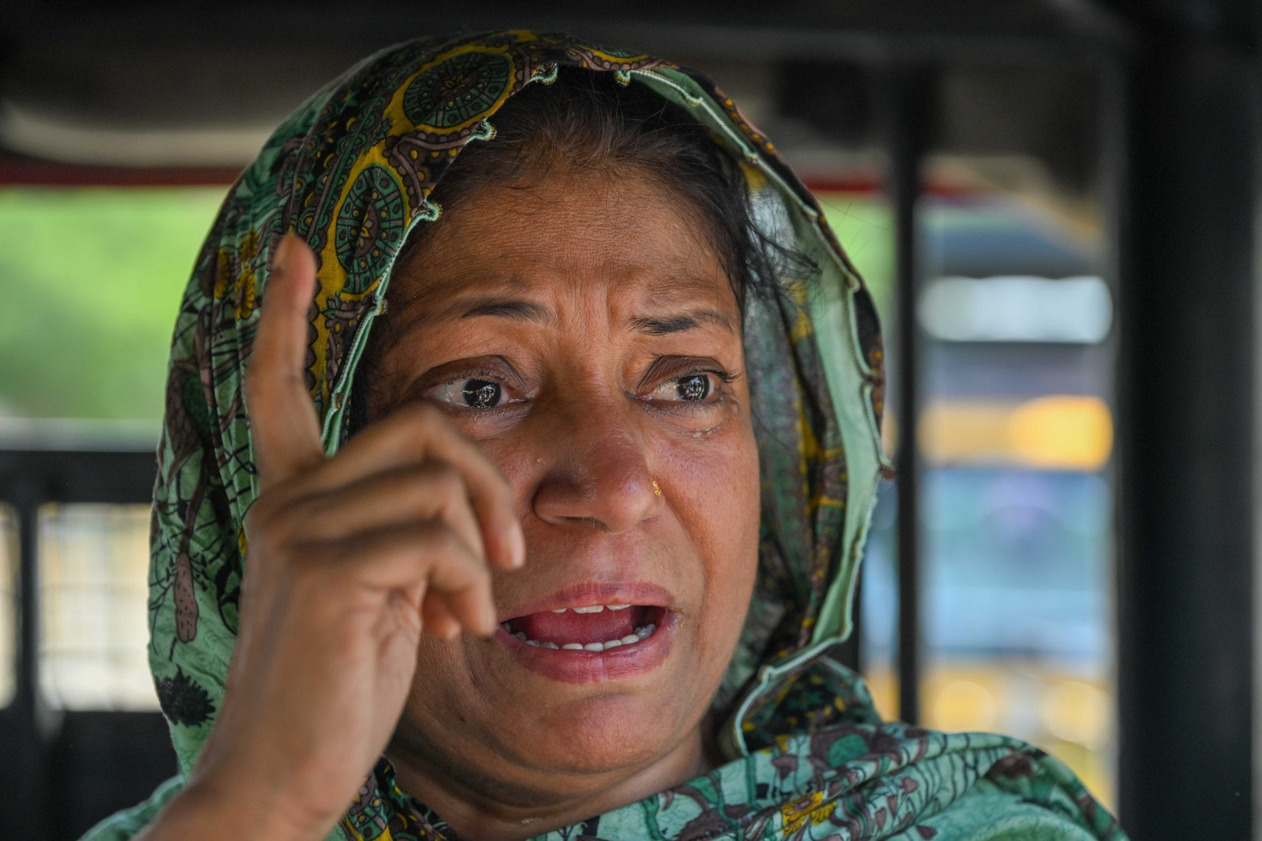 'My fault is that I have a green passport,' said Rabika, an India-born woman married in Pakistan and now a naturalised citizen of the country. She was visiting India to see her family | Photo: Suraj Singh Bisht, ThePrint