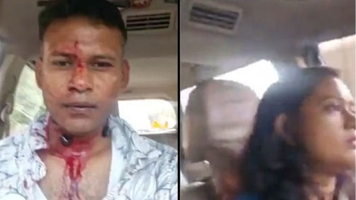 Still from video posted by IAF Wing Commander Shiladitya Bose and wife Squadron Leader Madhumita