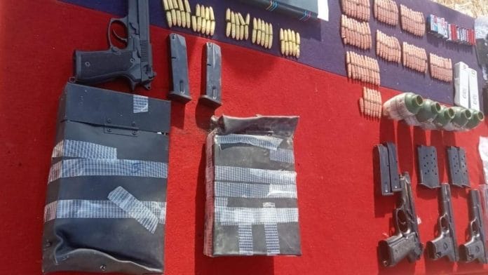 The Border Security Force (BSF) and Punjab Police on 25 April, 2025 recovered two packets, suspected to have been dropped by drones flown from across the border, containing five hand grenades with six detonators, along with around 4.5 kilograms of RDX and IED circuits | By special arrangement