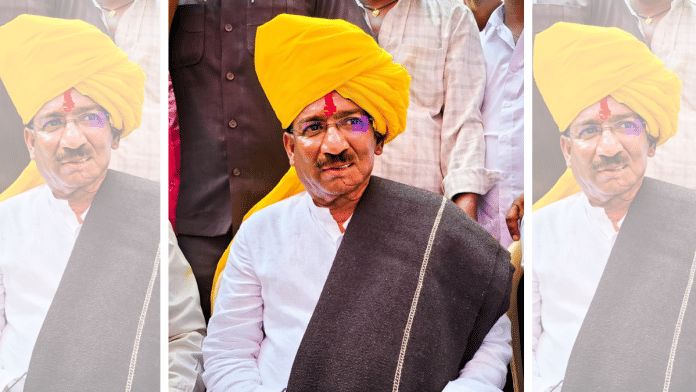 File photo of Karnataka excise minister RB Timmapur | Facebook/