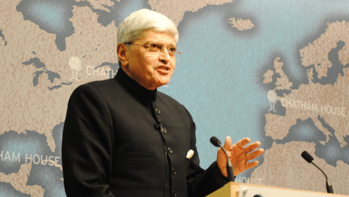 Gopalkrishna Gandhi presenting the Thirty First Jawaharlal Nehru Memorial Lecture at Chatham House | Wikimedia Commons