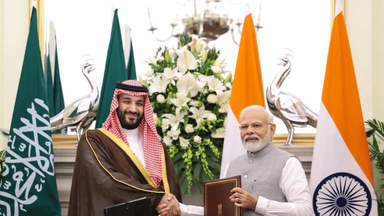 Saudi Arabia is looking beyond oil to engage with India. Green energy to AI
