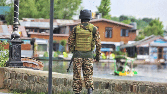 Security has been heightened in Kashmir, including in Srinagar, following the Pahalgam terror attack | Praveen Jain | ThePrint