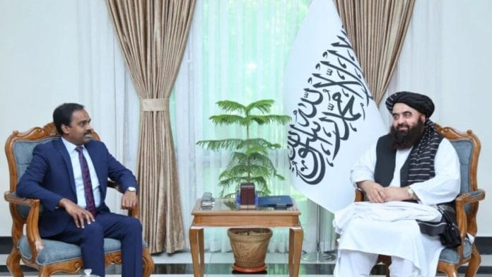 The talks were held between Indian Special Envoy Anand Prakash and Afghan acting Foreign Minister Mawlawi Amir Khan Muttaqi | Afghanistan MoFA