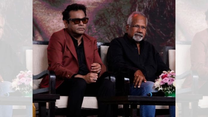 Music composer A.R. Rahman & filmmaker Mani Ratnam | X: @MadrasTalkies_