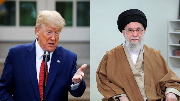 US President Donald Trump and Iranian Supreme Leader Ali Khamenei