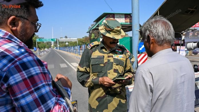 Pakistani nationals at the Attari-Wagah Border Check Post (ICP) | Suraj Singh Bisht | ThePrint