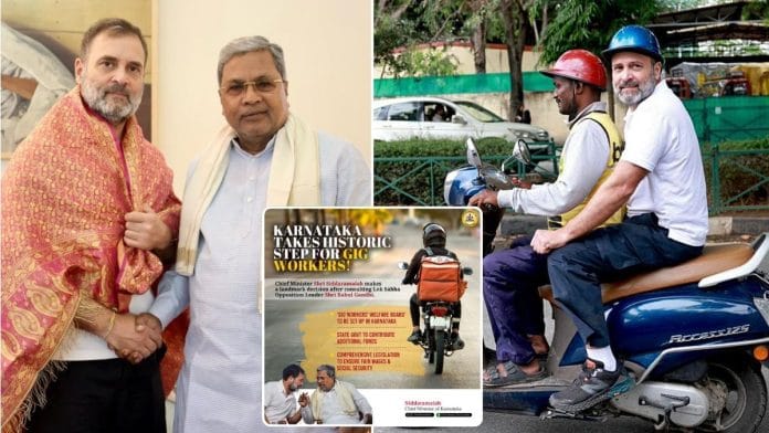 Congress leader Rahul Gandhi and Karnataka CM Siddaramaiah | X, ANI