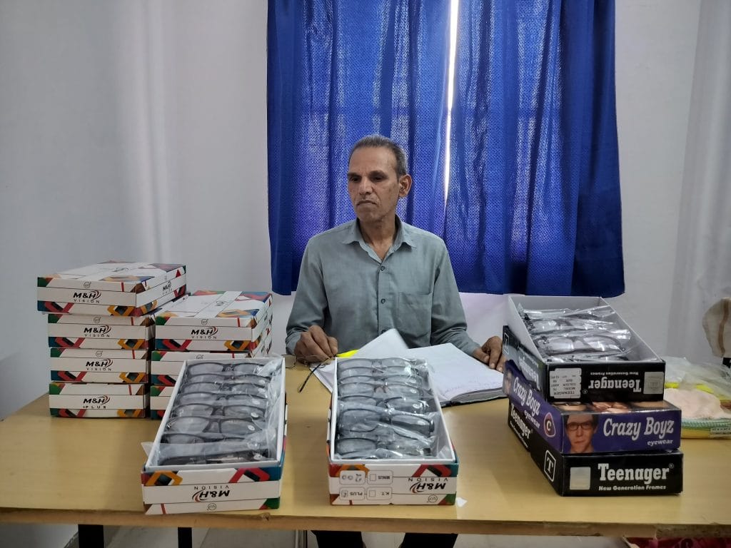 Free spectacles distributed at Aarogya mandir, Ma Dham, Vrindavan | Shubhangi Misra | ThePrint