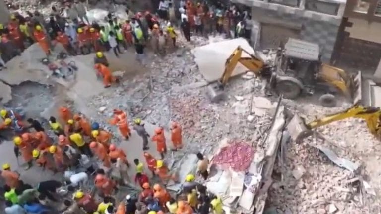 Delhi CM orders probe into Mustafabad building collapse, many still feared trapped