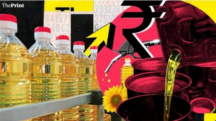 edible oil in India, representative illustration