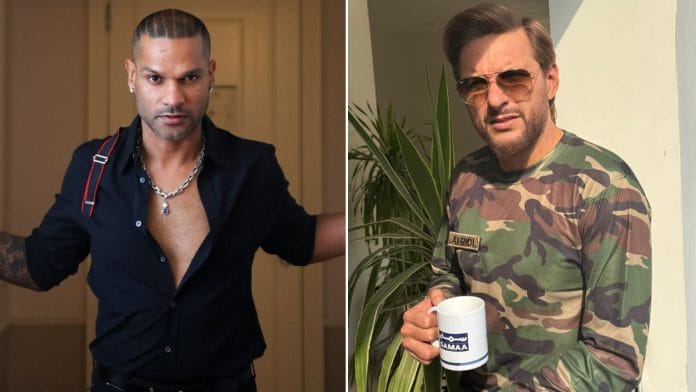 Shikhar Dhawan and Shahid Afridi