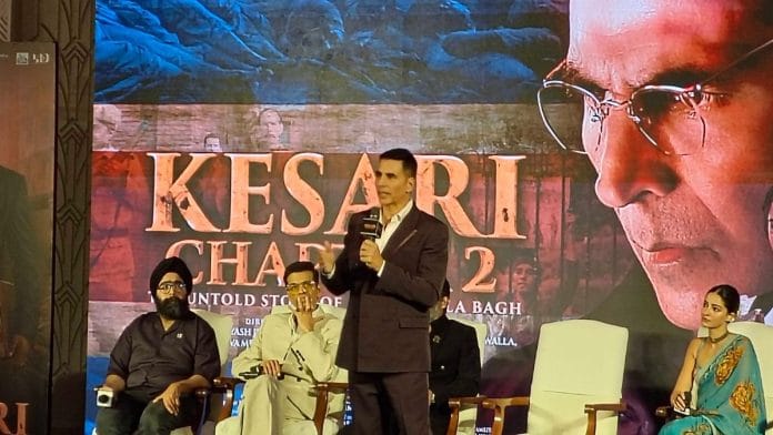 Trailer launch of Kesari Chapter 2 in New Delhi | Tina Das, ThePrint