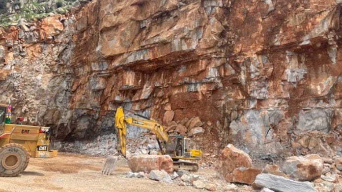 File photo of a mine in Khyber Pakhtunkhwa | X/ @InspectorateKP