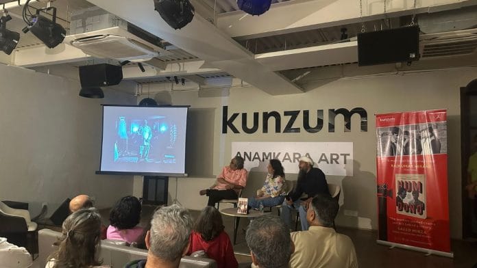 The discussion was held at Kunzum bookstore, Delhi | Sumedha Manhas | ThePrint