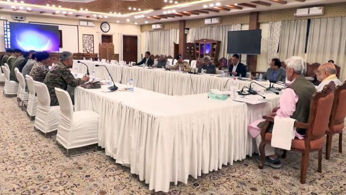 Home Minister Amit Shah chairs a meeting in the aftermath of the Pahalgam Attack | ANI