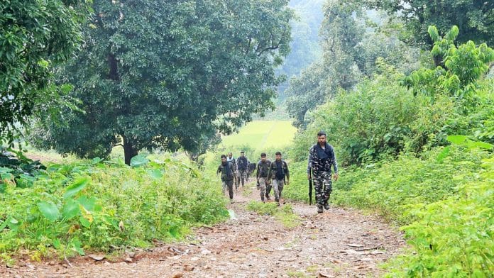 File photo of CRPF personnel in Jharkhand | ANI