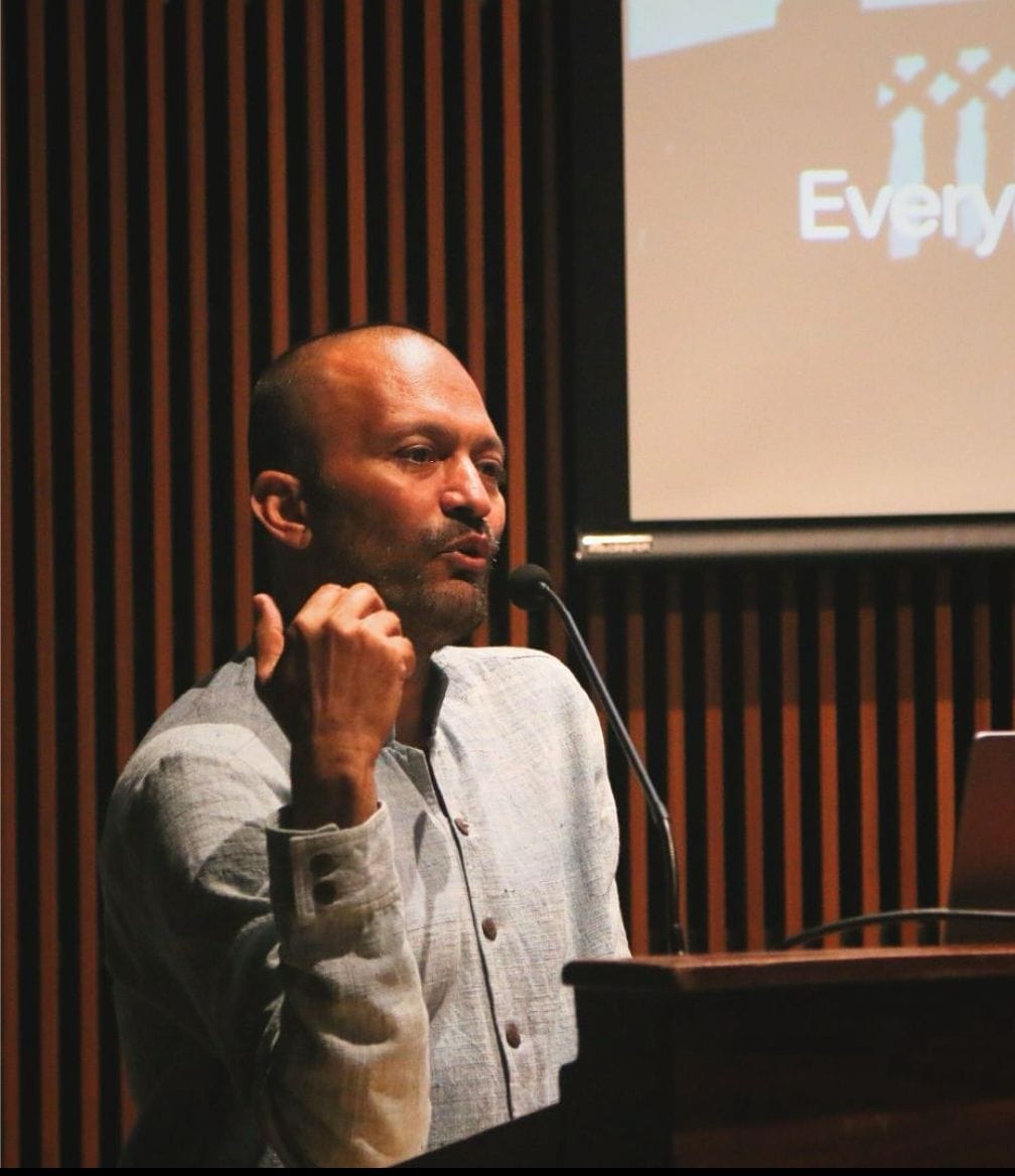 Cultural innovation architect Rajeev Lunkad, director of the Jal Mahal and Man Sagar Lake restoration project | Instagram