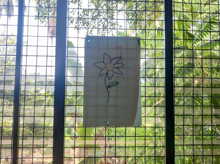 Artwork at the de-addiction centre | Nootan Sharma, ThePrint
