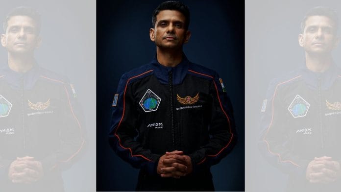 Group captain Shubhanshu Shukla | X: @Axiom_Space
