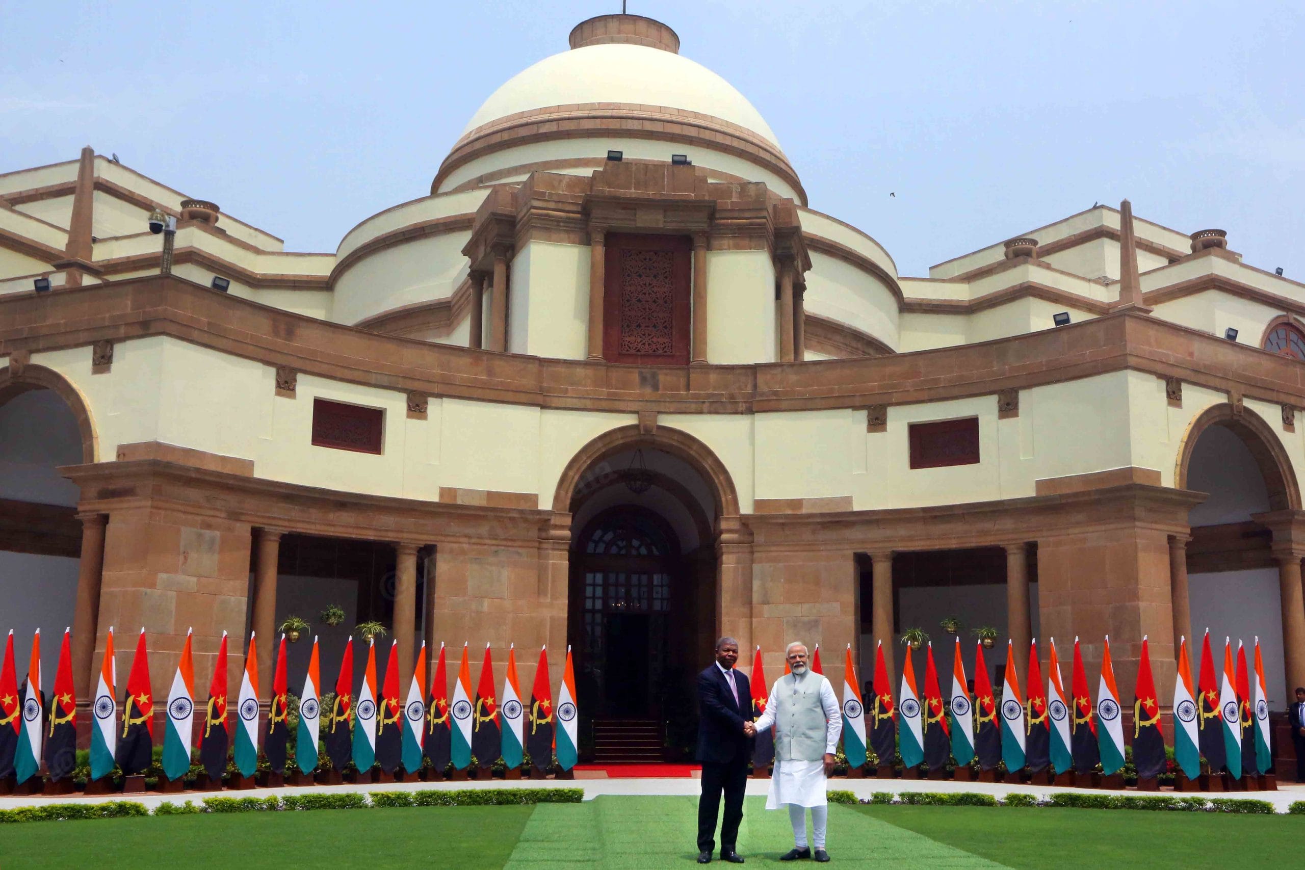 President Lourenço, PM Modi, and a moment in diplomacy. | Photo: Praveen Jain | ThePrint