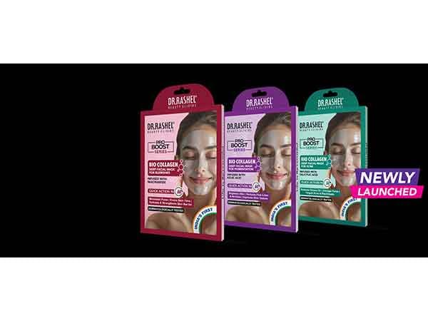 DR.Rashel Unveils India's First 100% Vegan Bio-Collagen Deep Facial Mask