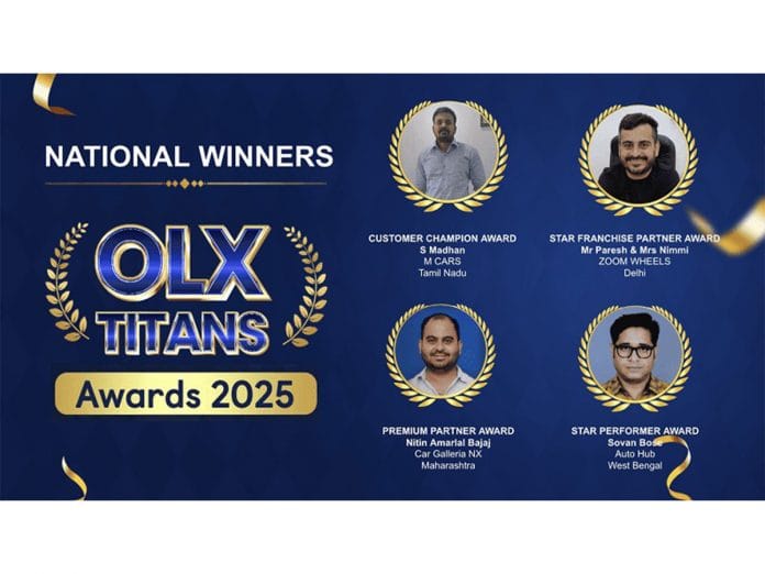 OLX India Hosts Titans Awards 2025 to Honor Top Used Car Dealer Partners