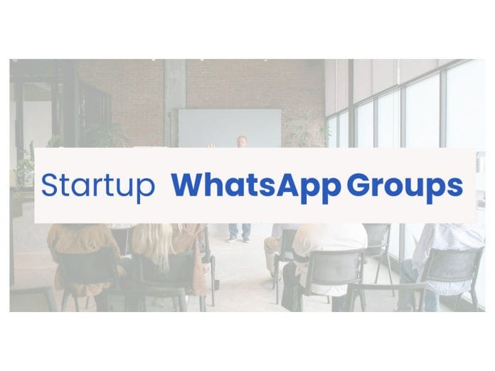 Top Startup WhatsApp Groups to Join 