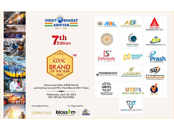 Winners of 7th Iconic Brand Awards 2025 Announced, Honouring MSMEs Driving India's Growth and Contributing to the Vision of Viksit Bharat