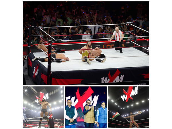 Wrestling Xtreme Mania (WXM) Debuts in Mumbai With Spectacular Grand Launch at NSCI Dome
