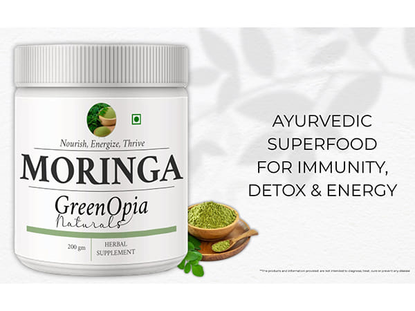 GreenOpia Moringa Powder: Ayurvedic Boost for Daily Life