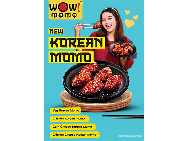 Korean Flavours, Momo Style- Get Ready to Crave! - WOW! MOMO Launches Korean Momo Range