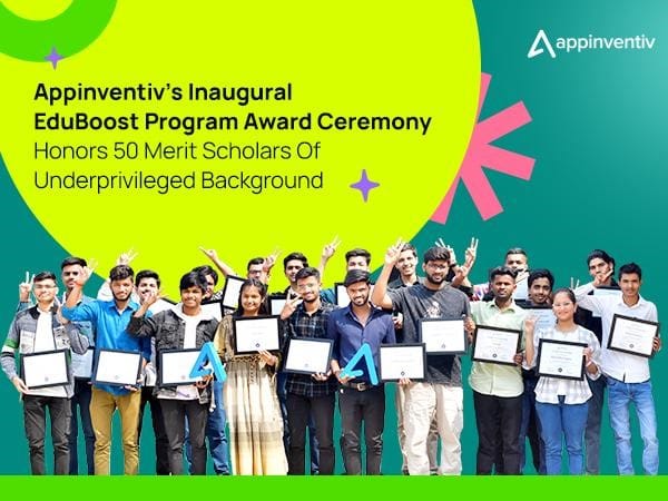 Appinventiv Launches Rs 1 Crore EduBoost Program with Initial Grants to 50 Underprivileged Tech Scholars