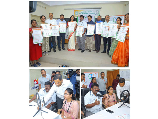 Niloufer Hospital Becomes the First Hospital to Roll Out Amruth Swasth Bharath in India