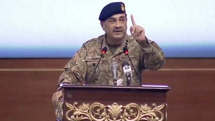 File photo of Pakistan army chief, Field Marshal Asim Munir
