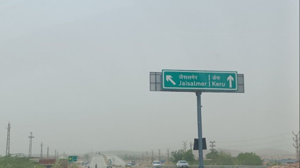 At 7 pm, I reached Jaiselmer. The last time Jaisalmer witnessed a military conflict was in 1971, during the famous Battle of Longewala fought in its desert terrain | Krishan Murari | ThePrint