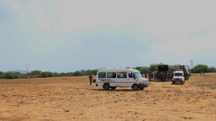 Army recovering debris of enemy drone from Nagor in Kachchh | Manisha Mondal | ThePrint