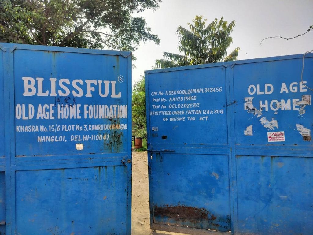 Blissful Old Age Home Foundation in Nangloi