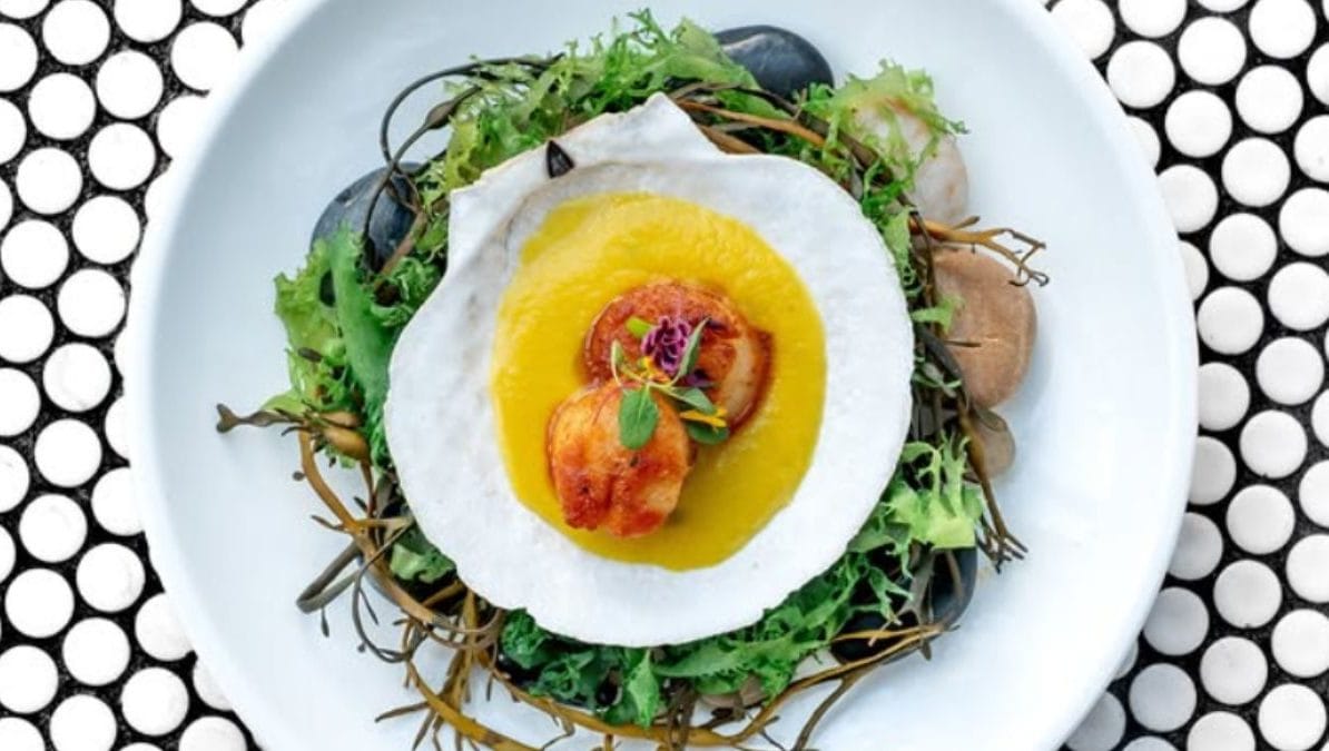 Annasi pazham scallops