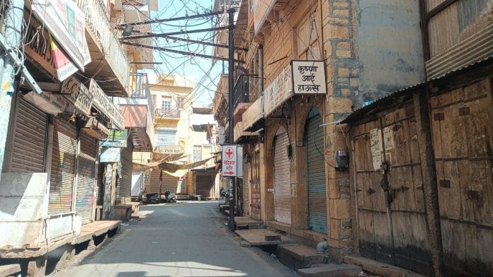 Deserted lanes of Jaisalmer | Krishan Murari, ThePrint