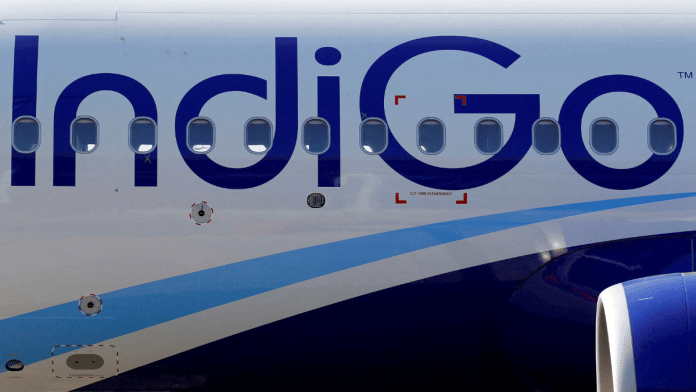 The logo of IndiGo Airlines is pictured on passenger aircraft on the tarmac in Colomiers near Toulouse, France, July 10, 2018 | File photo | Reuters