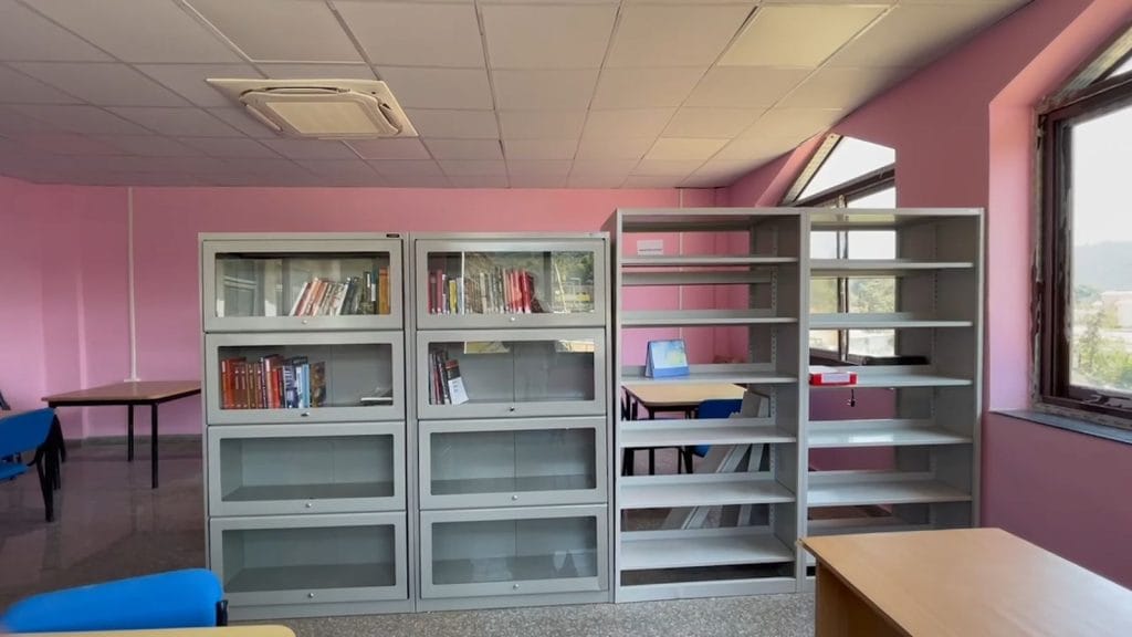 The library, which promised a wide variety of books, lacks even basic resources on filmmaking. | By special arrangement 